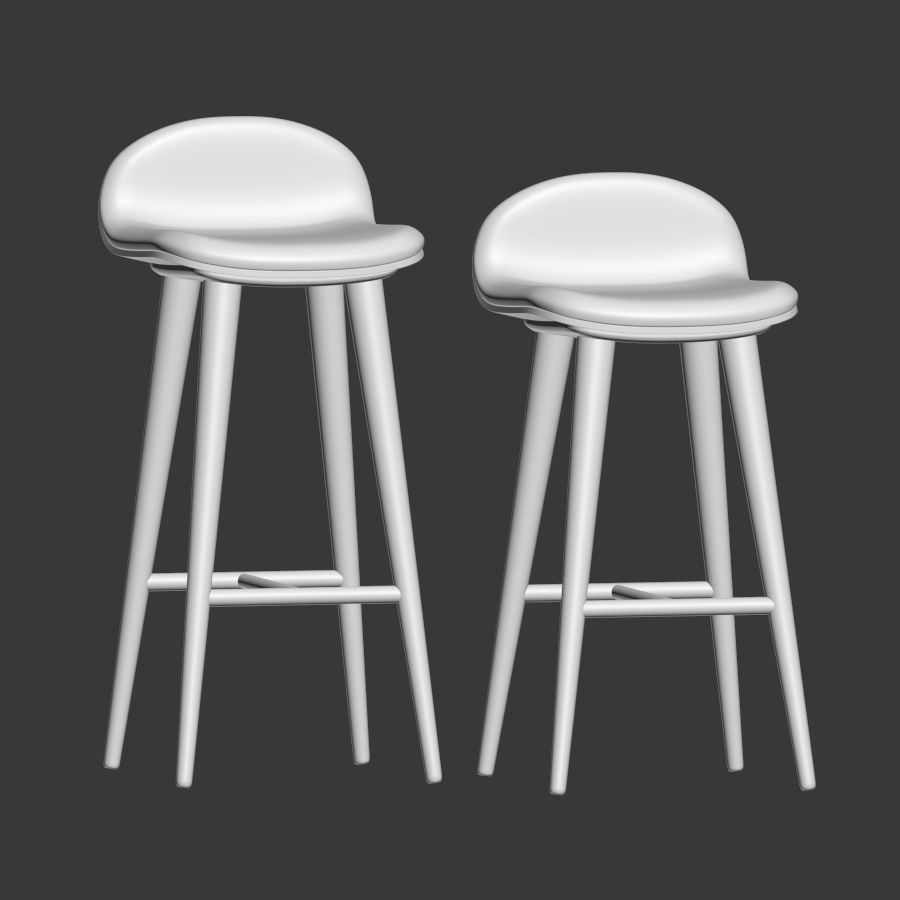 Article Circo Sede Barstool Counterstool 3D model_3