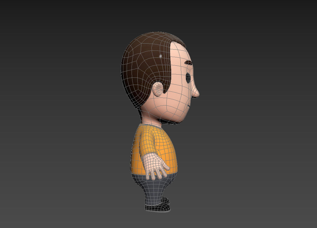 Little People 004 3D model_16