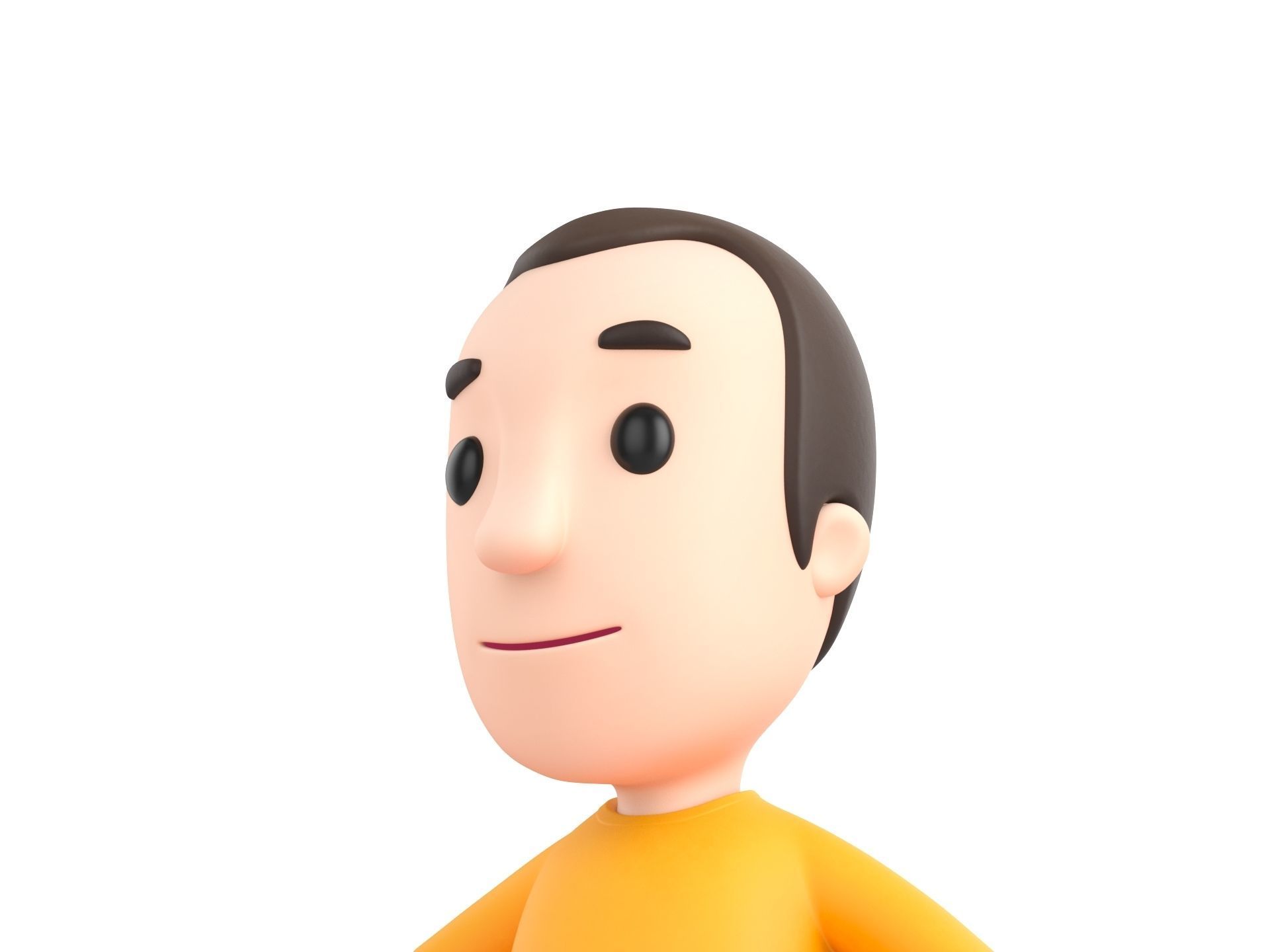 Little People 004 3D model_8