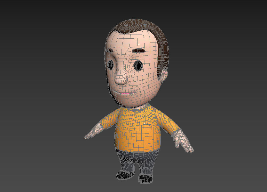 Little People 004 3D model_13