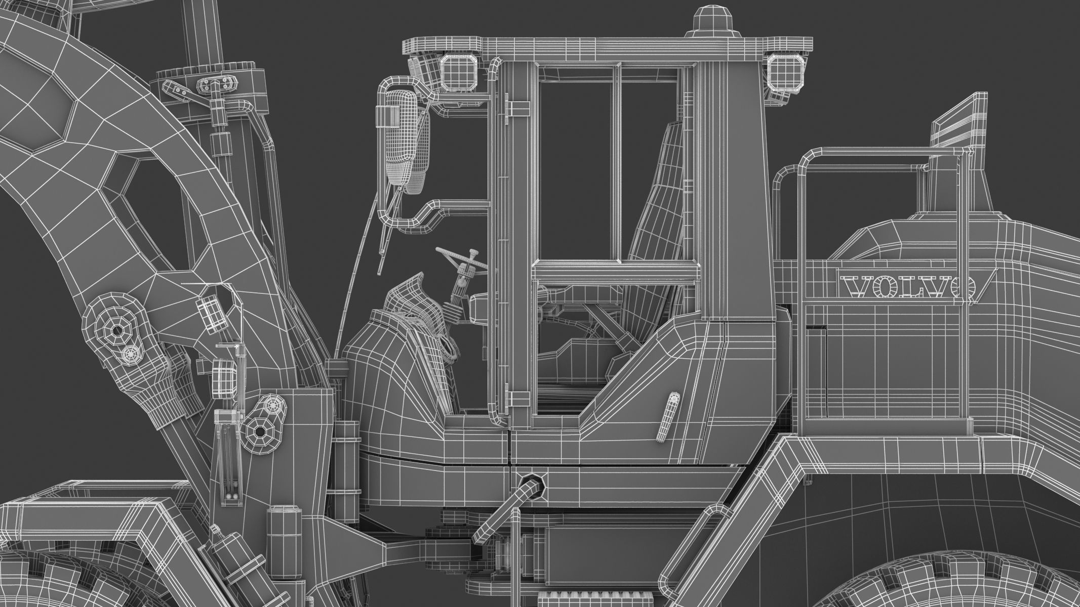 Volvo L260H Wheel Loader 3D model_33