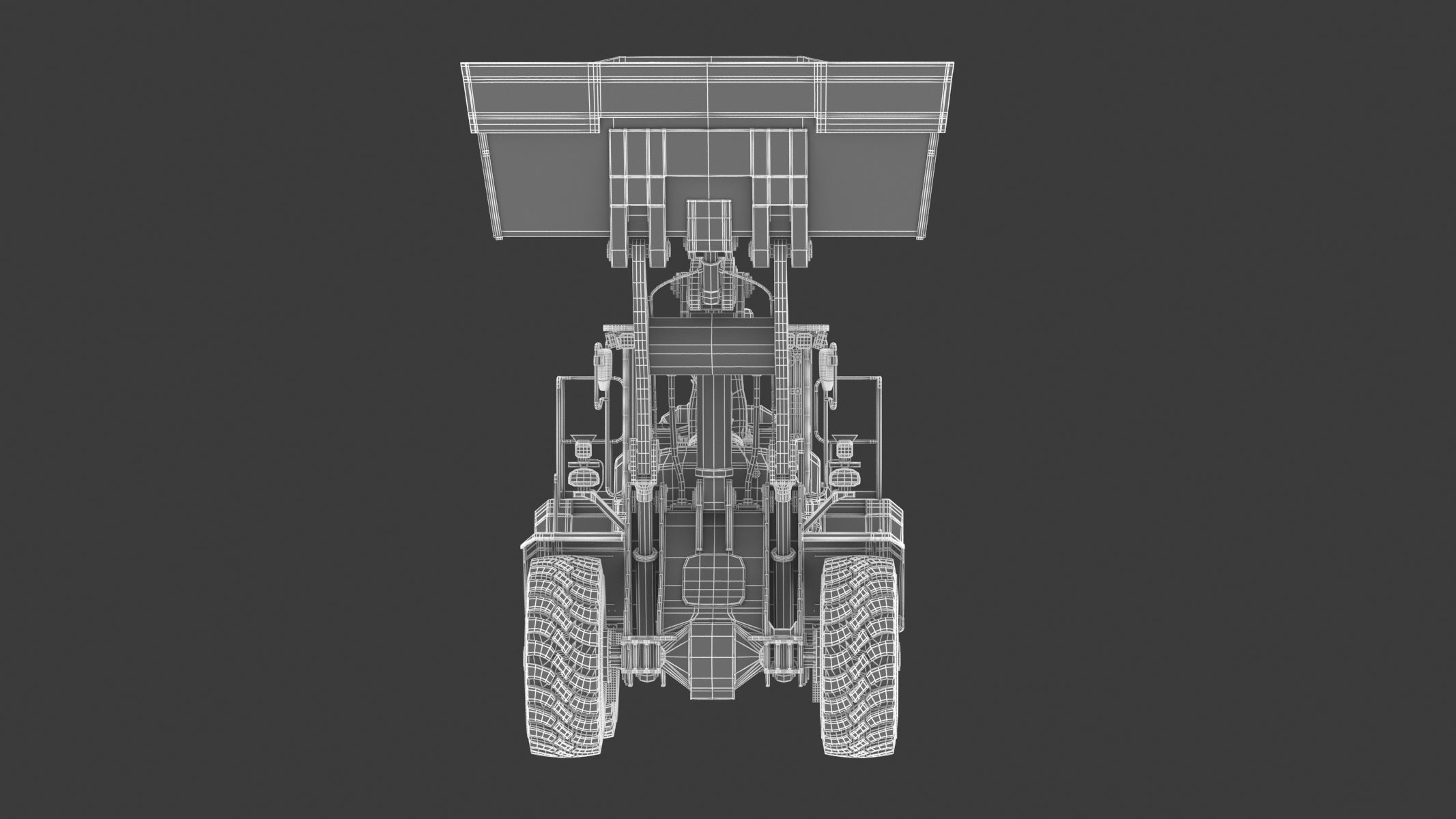 Volvo L260H Wheel Loader 3D model_25