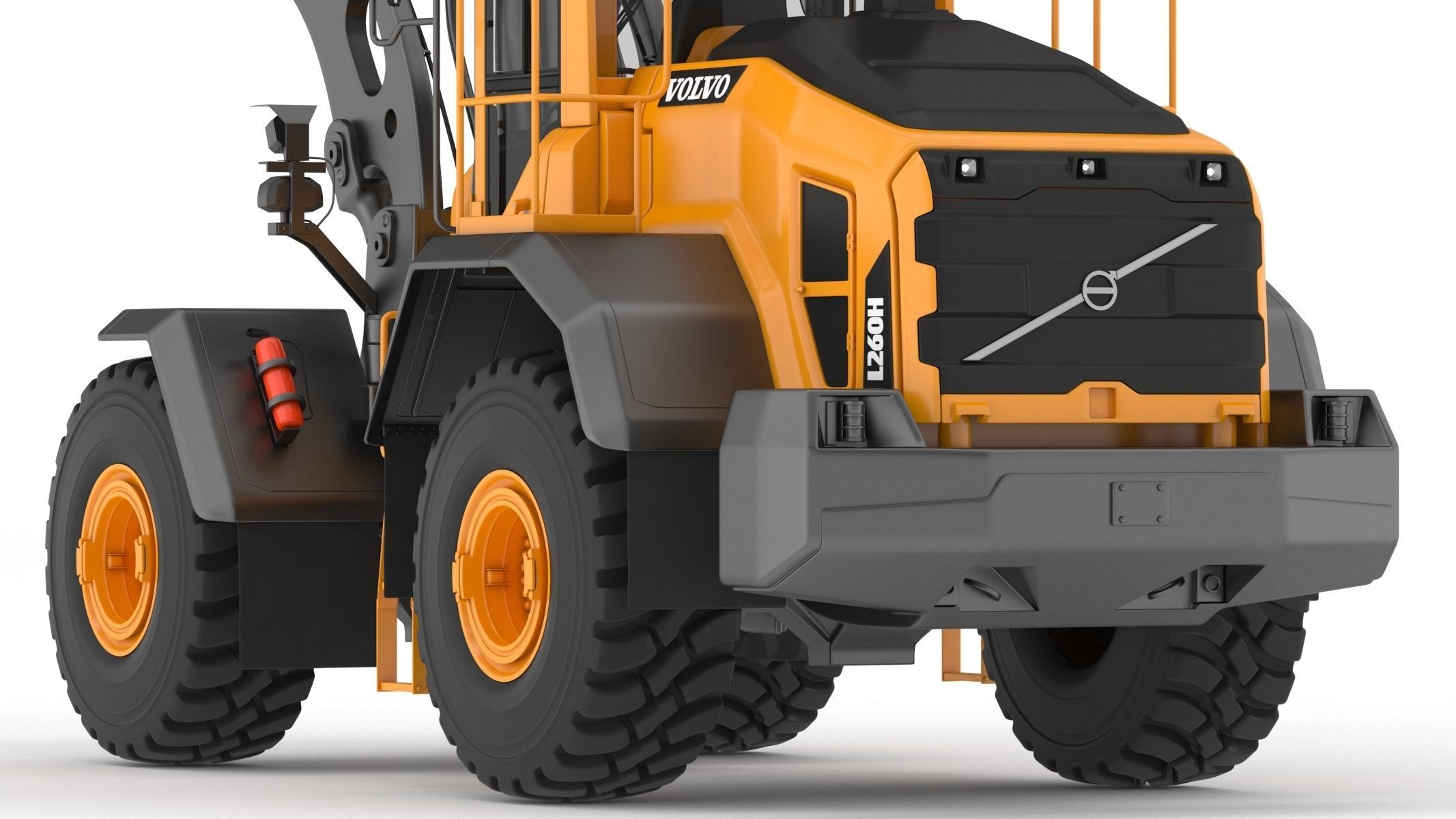 Volvo L260H Wheel Loader 3D model_12
