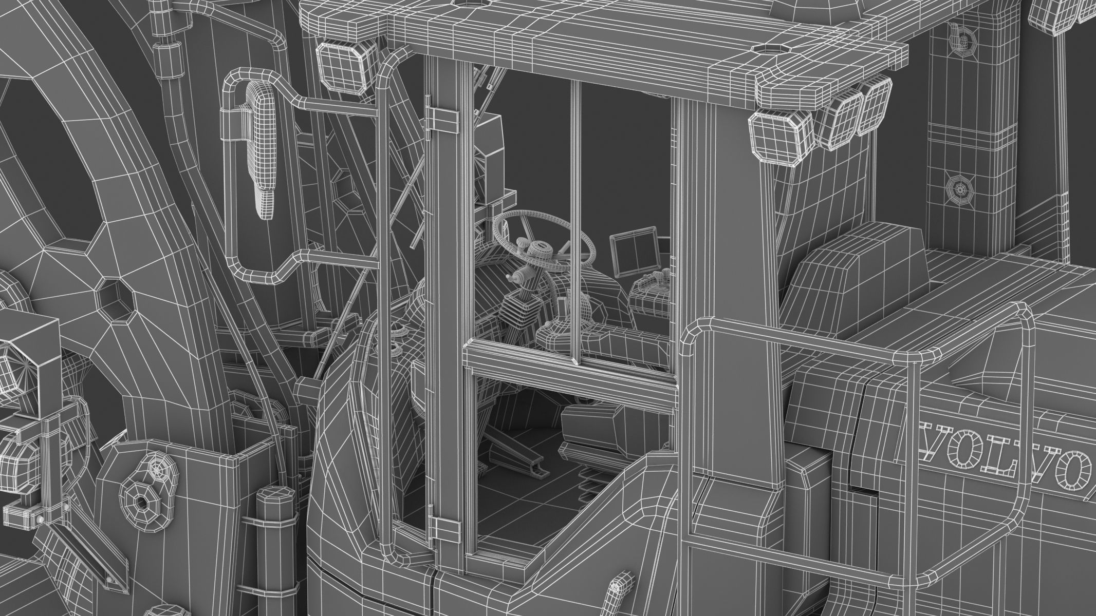 Volvo L260H Wheel Loader 3D model_39