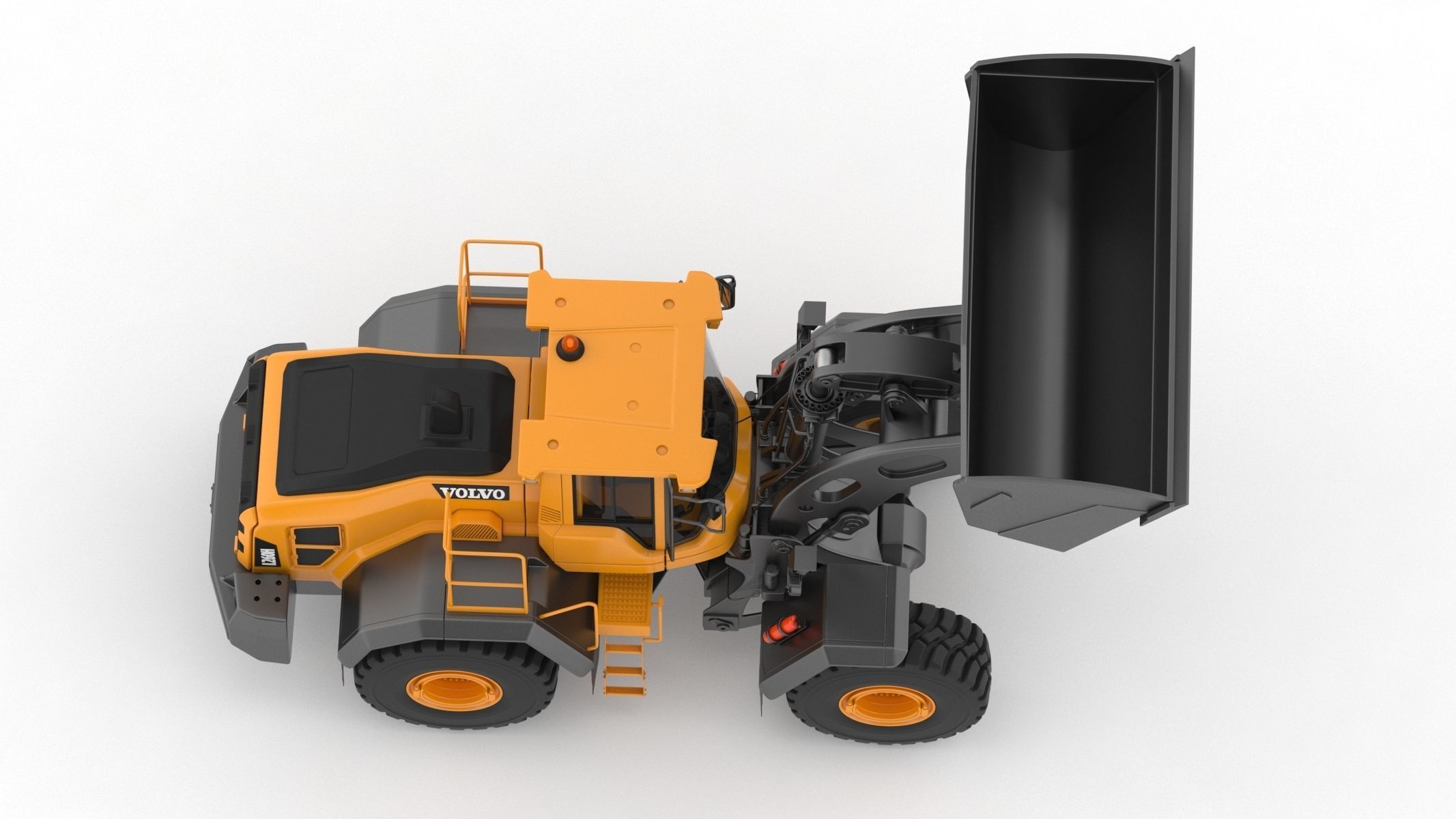 Volvo L260H Wheel Loader 3D model_7