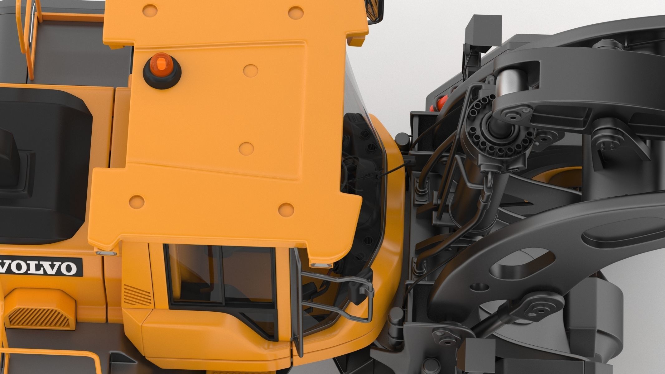 Volvo L260H Wheel Loader 3D model_17