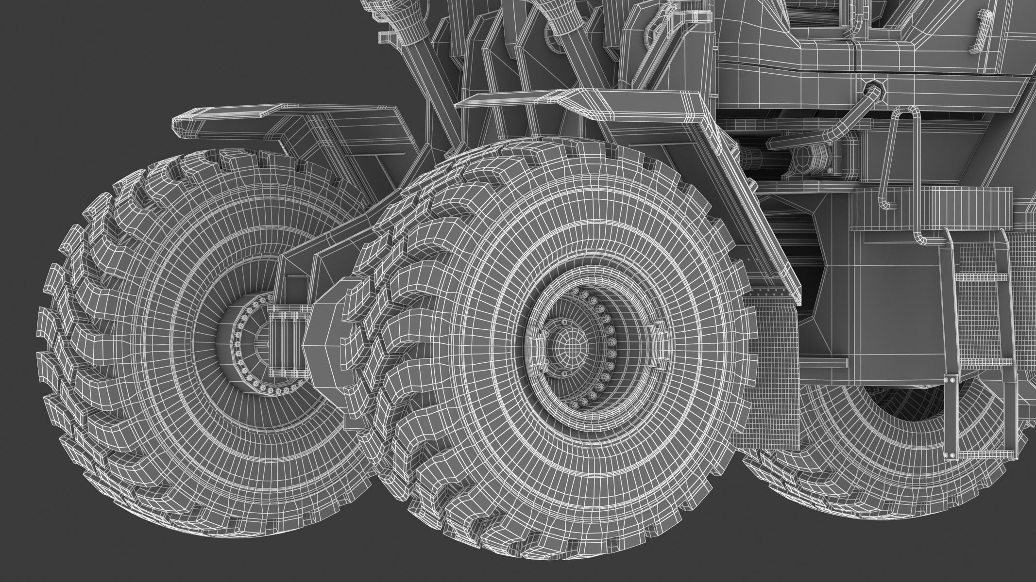 Volvo L260H Wheel Loader 3D model_34