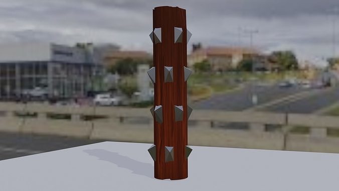 clash royal log model Free low-poly 3D model