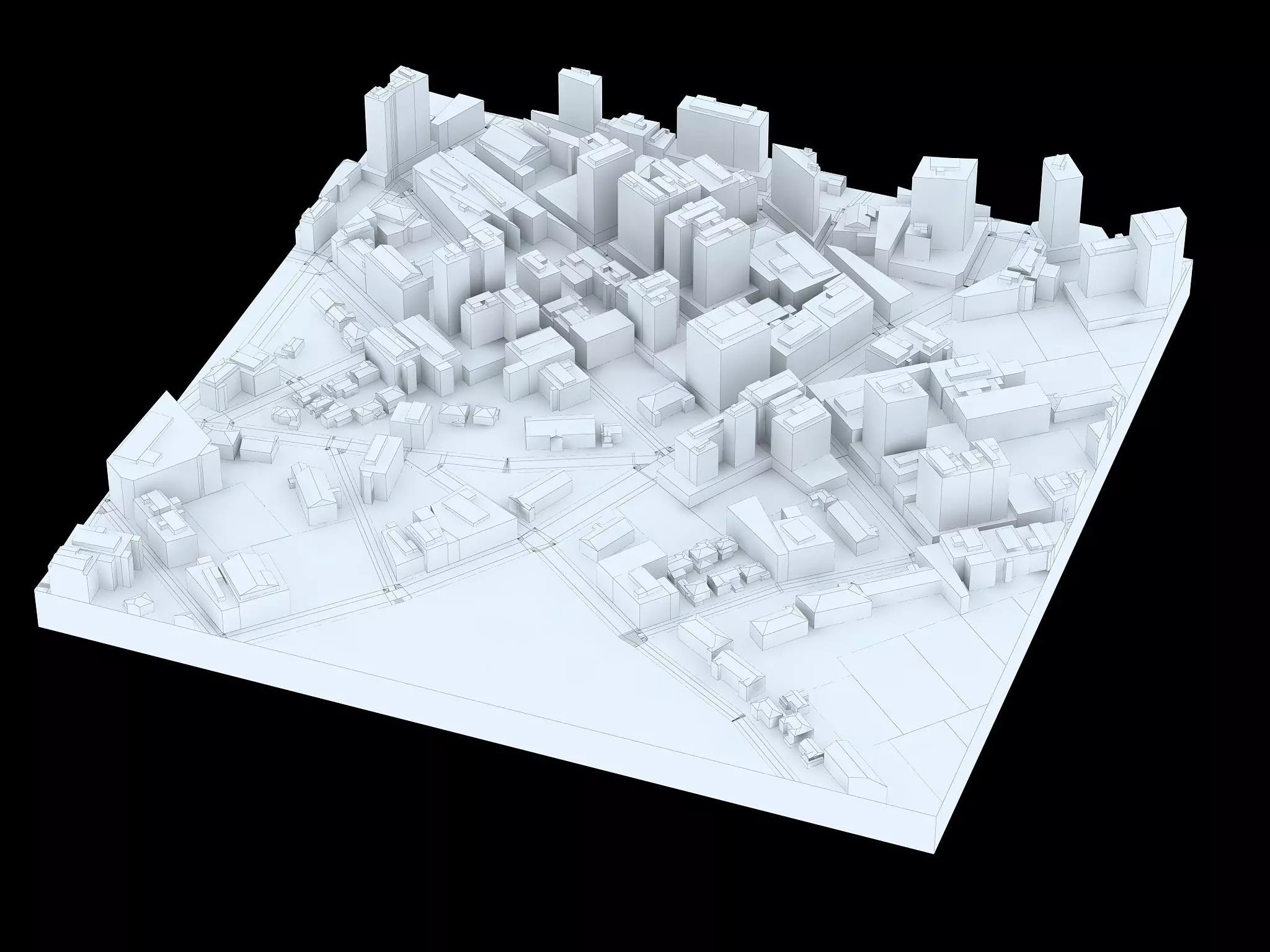 3D CITY PUZZY-14 3D print model_0