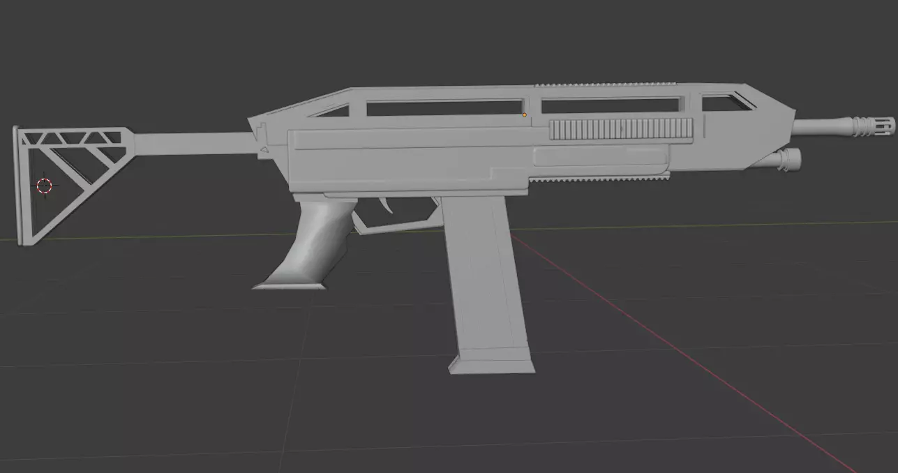 heavy machine gun Free 3D print model