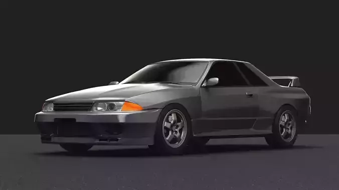 Nissan GT-R bnr32  no interior