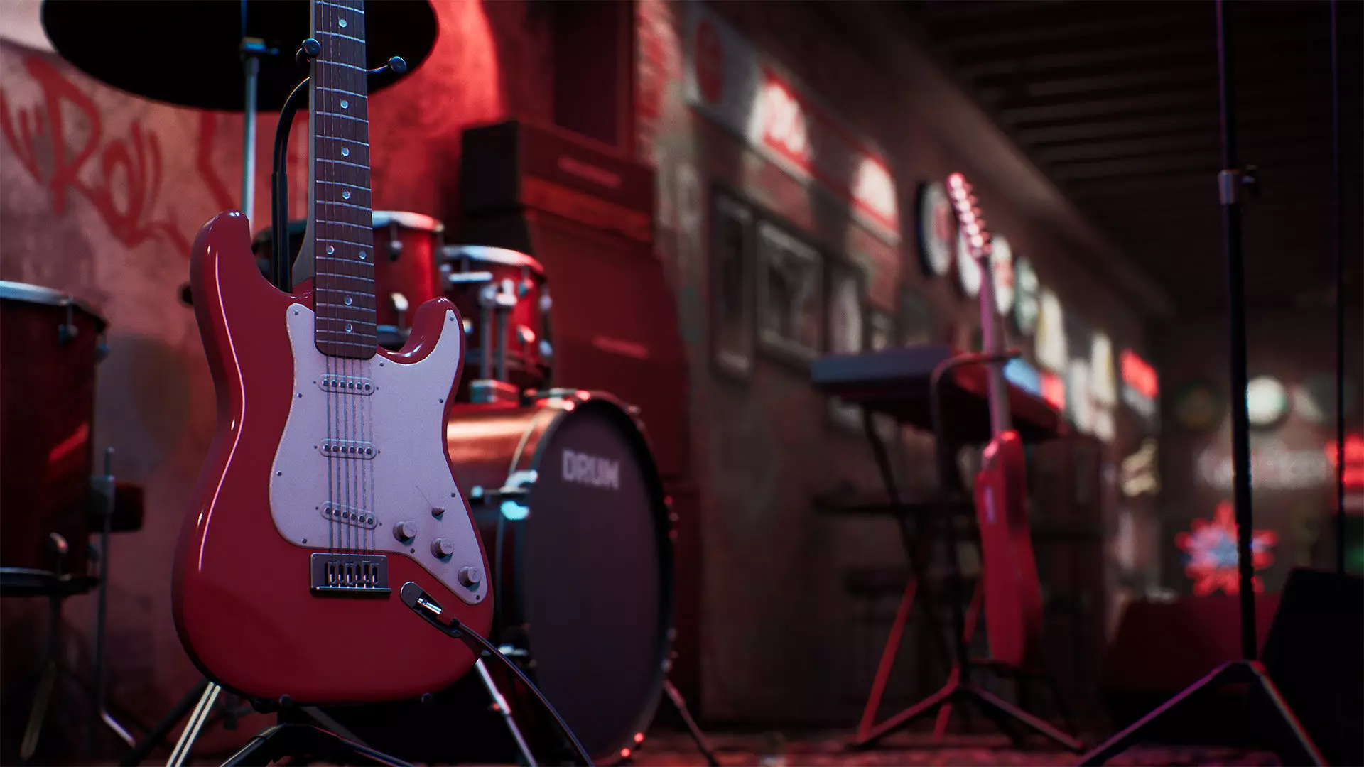 Fuel Bar Low-poly 3D model_15