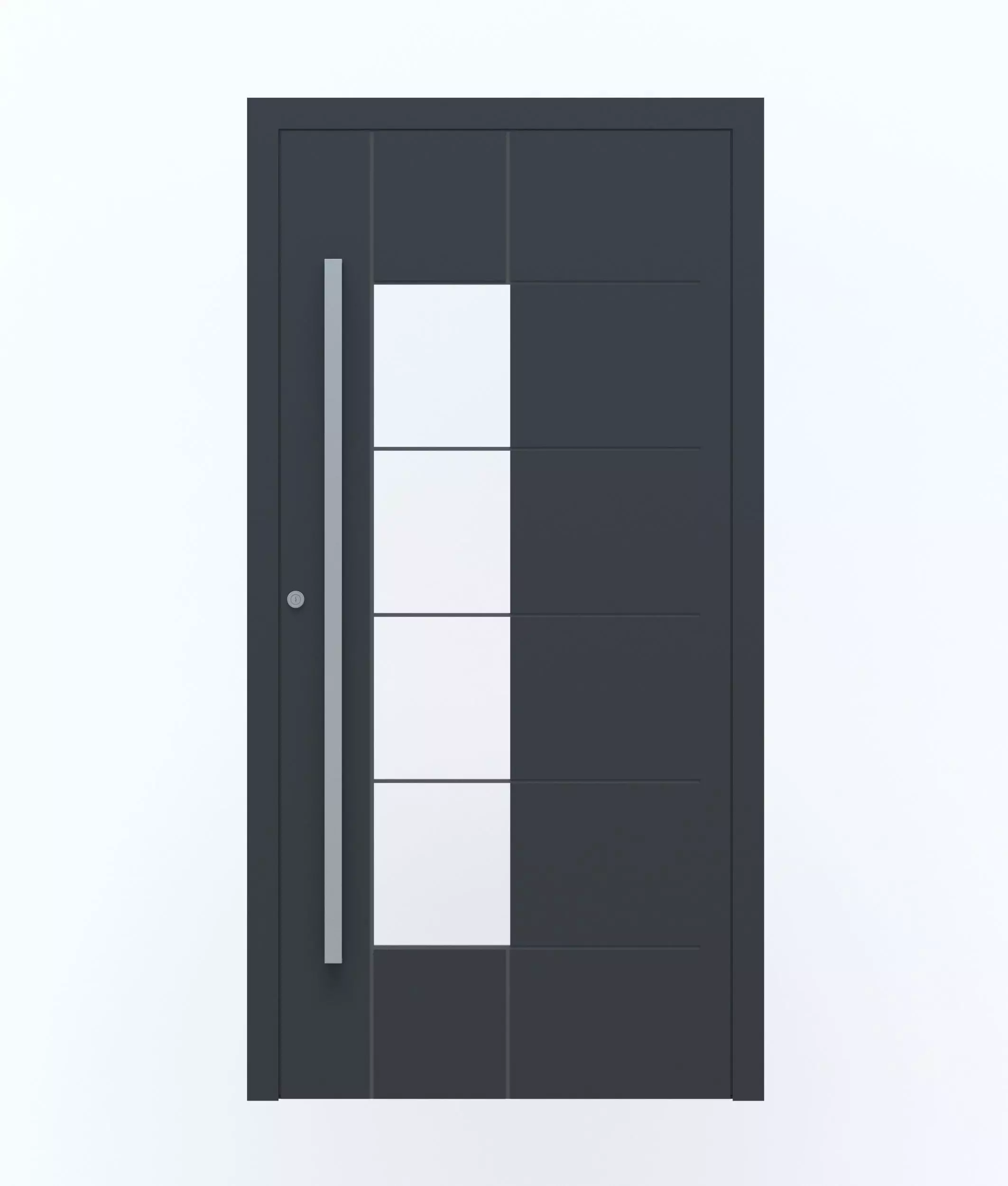 Aluprof MB 86 Drzwi panelowe 006 M 0455 Free 3D model