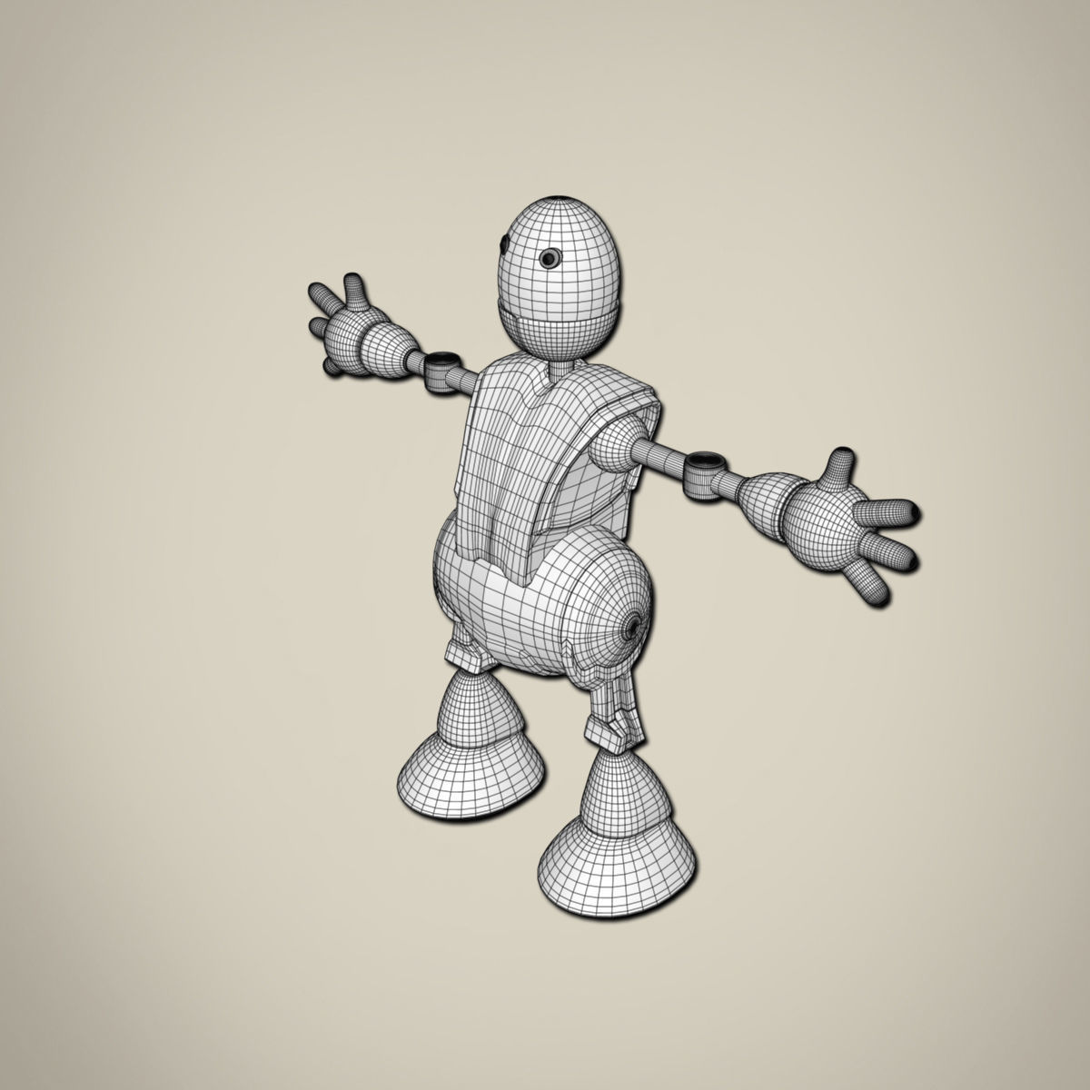 Robot 3D model_6
