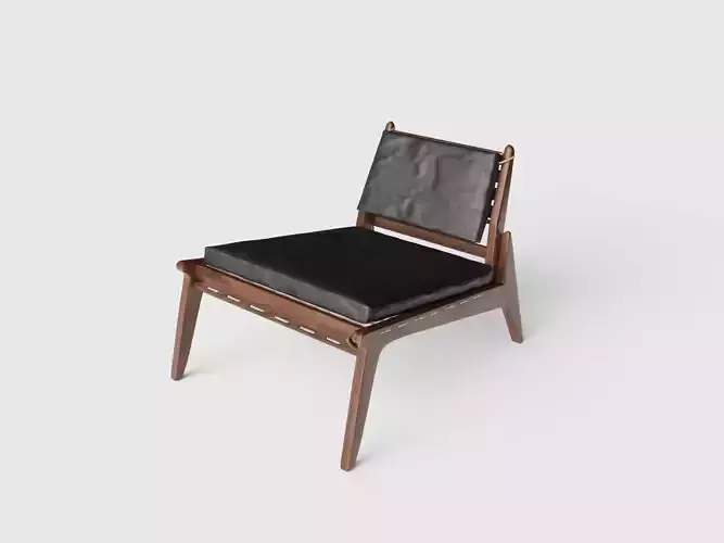 Hunting chairs Germany 1950s 3d model