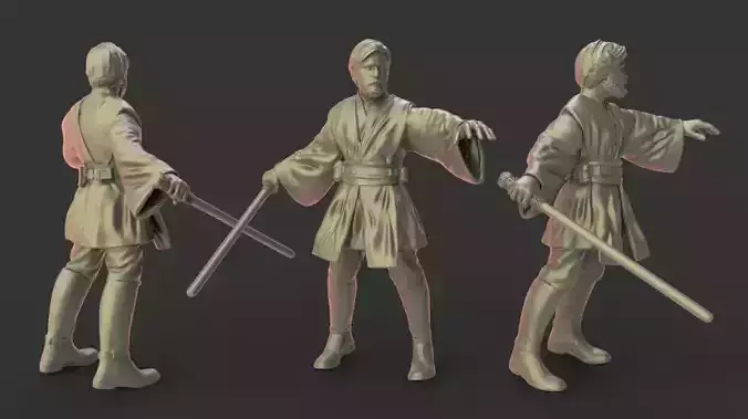 Star wars legion Obi Wan Kenobi miniature