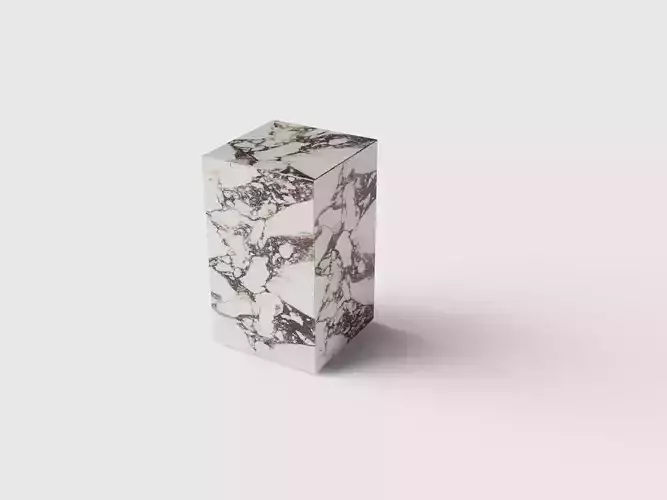 Plinth side table 3D model