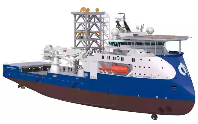 Construction and  Well Intervention Vessel Island Constructor