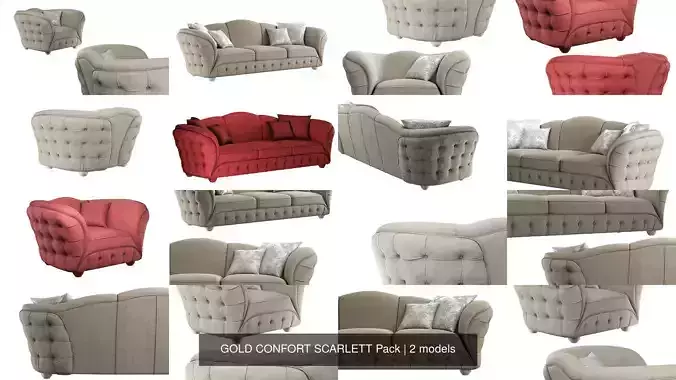 GOLD CONFORT SCARLETT Pack