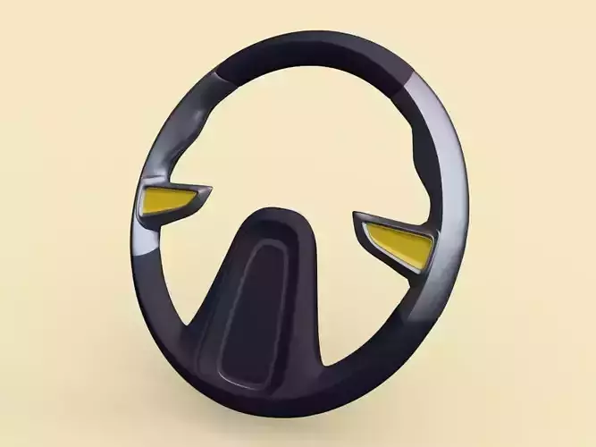 Car steering wheel concept design - PREMIA