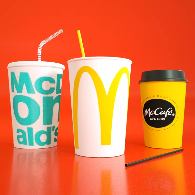McDonalds Cups 3D Model 3D model_0