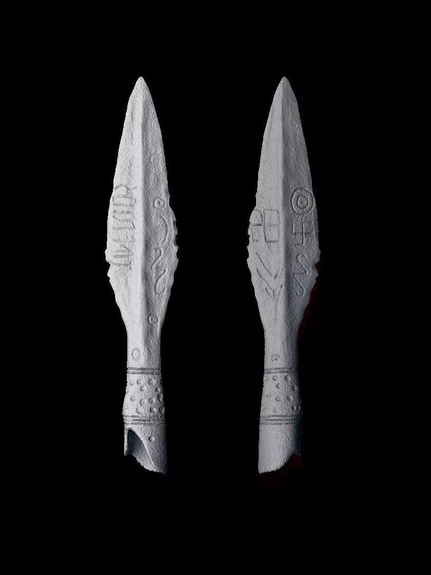 Spearhead of Kovel Low-poly 3D model_0