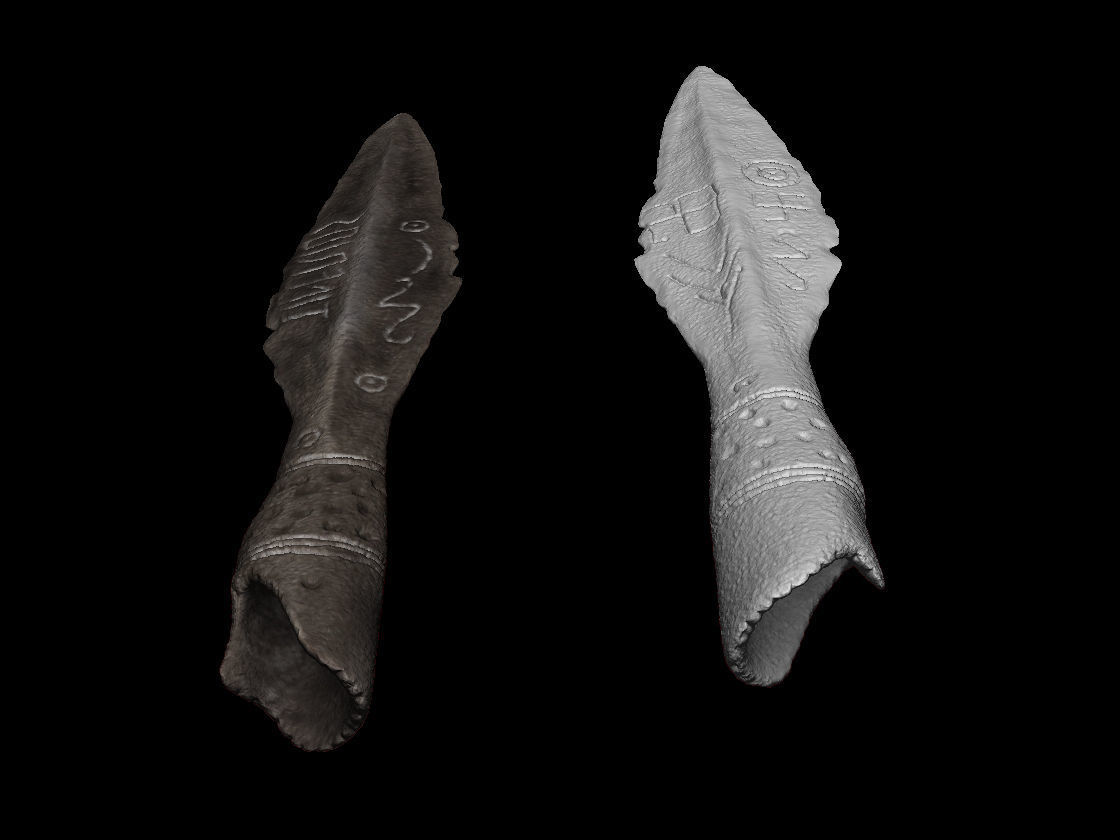 Spearhead of Kovel Low-poly 3D model_6