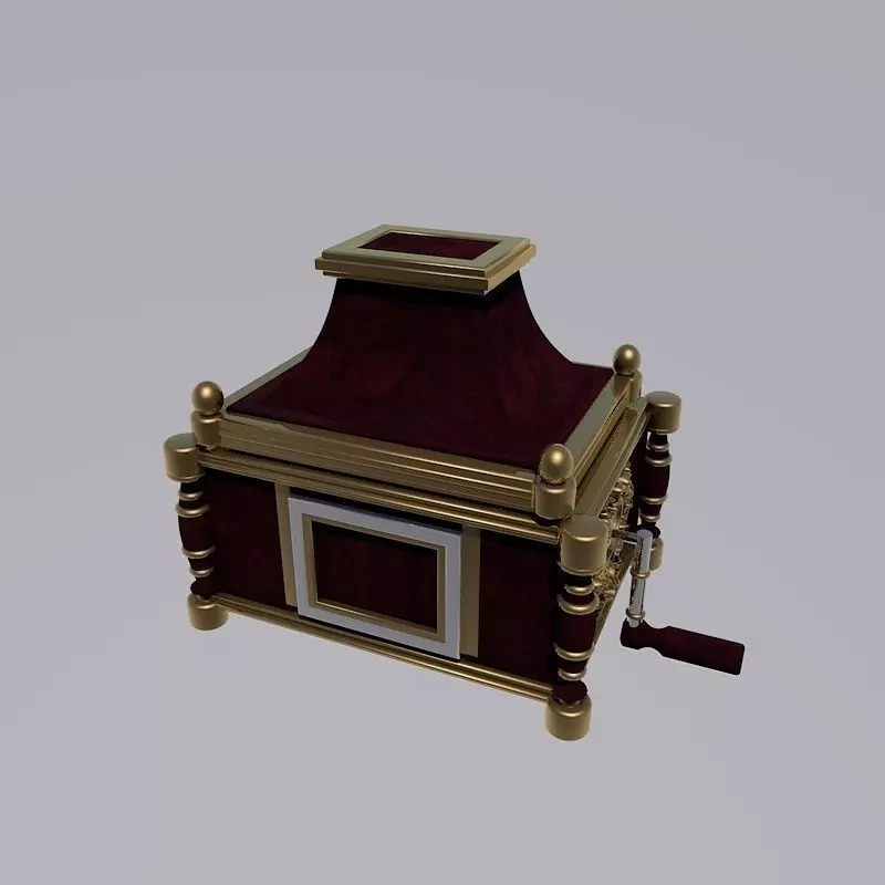 Music Box 3D model_0