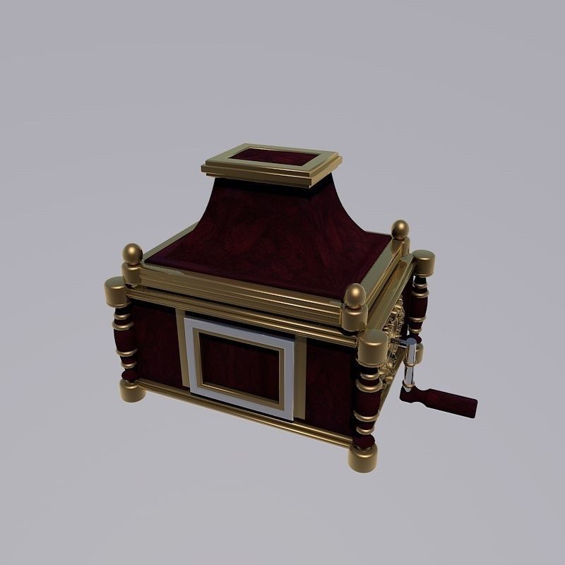 Music Box 3D model_4