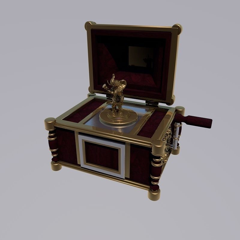 Music Box 3D model_12