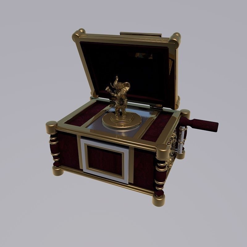 Music Box 3D model_7