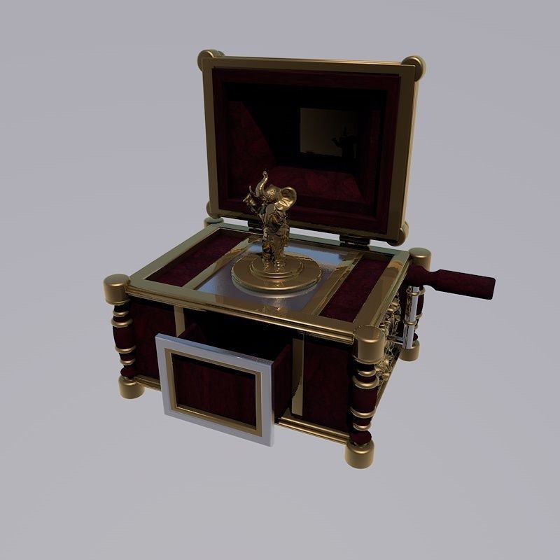 Music Box 3D model_21