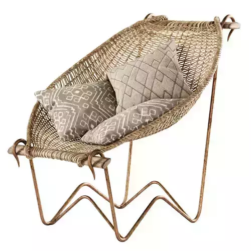 Duyan Wicker Chair by John Risley