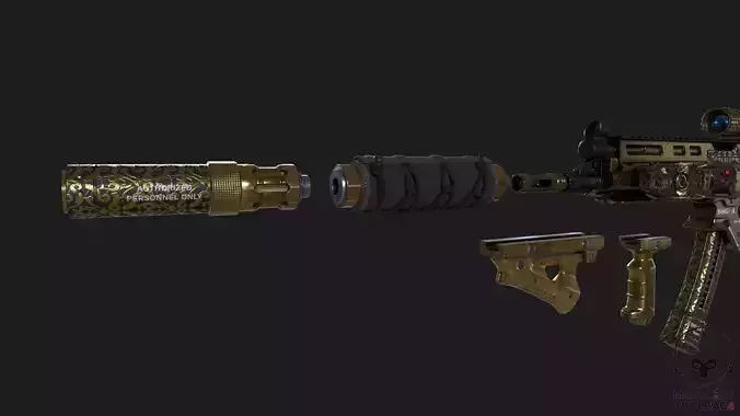 Submachine gun Alpha