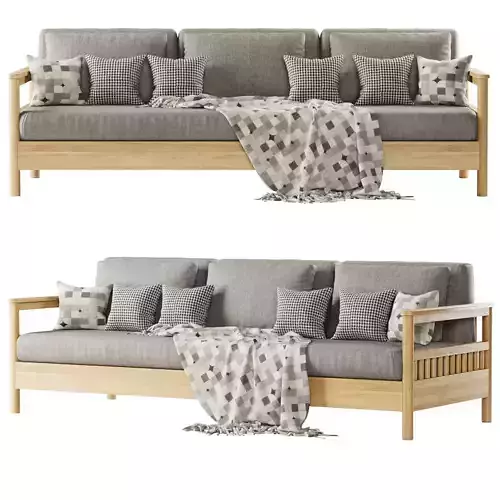 Tribeca outdoor three-seater sofa 