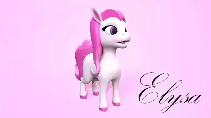 cartoon pony elysa