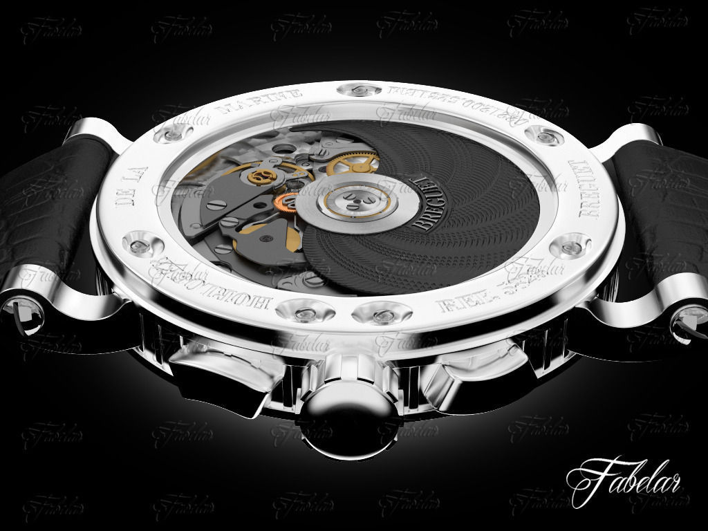 Watch mechanism 3D model_7