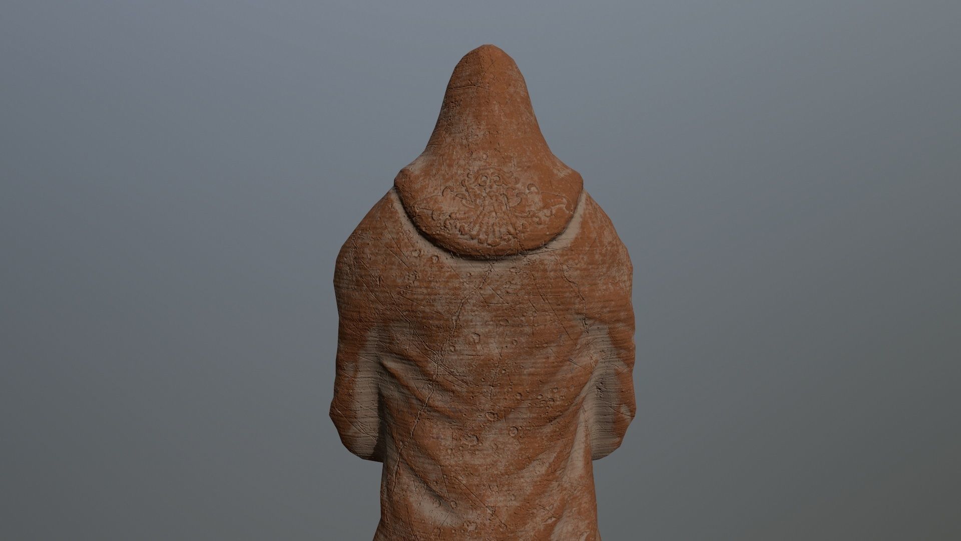 statue lord of rings Low-poly 3D model_11