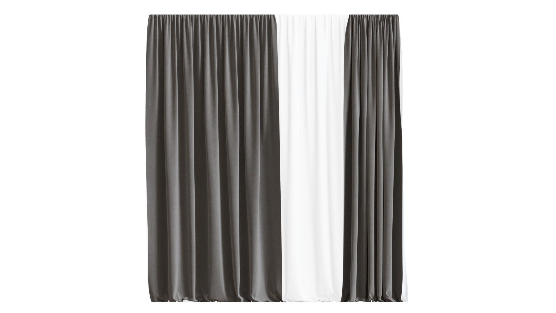 curtain set 01 3D model_6