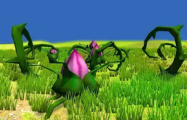 Strange Flower and Bramble Unity 3d Ready