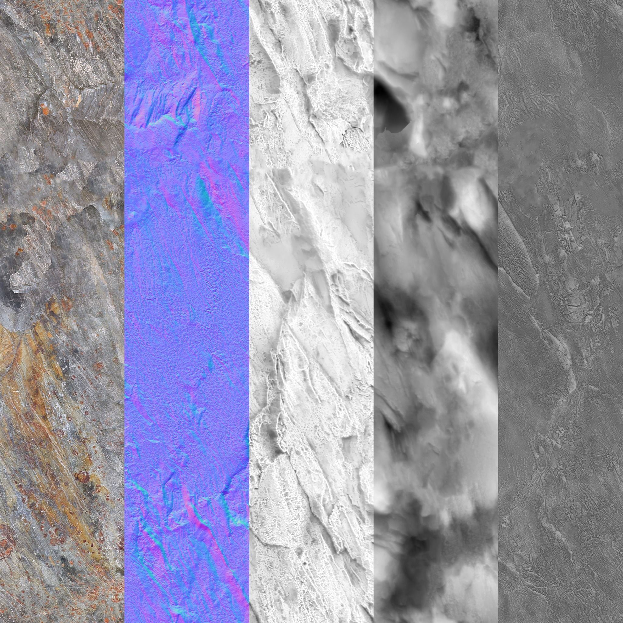 Sharp Rock Cliff Texture_3