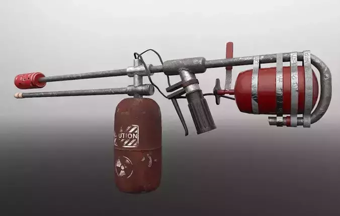 sci fi sword for gaming or animation 