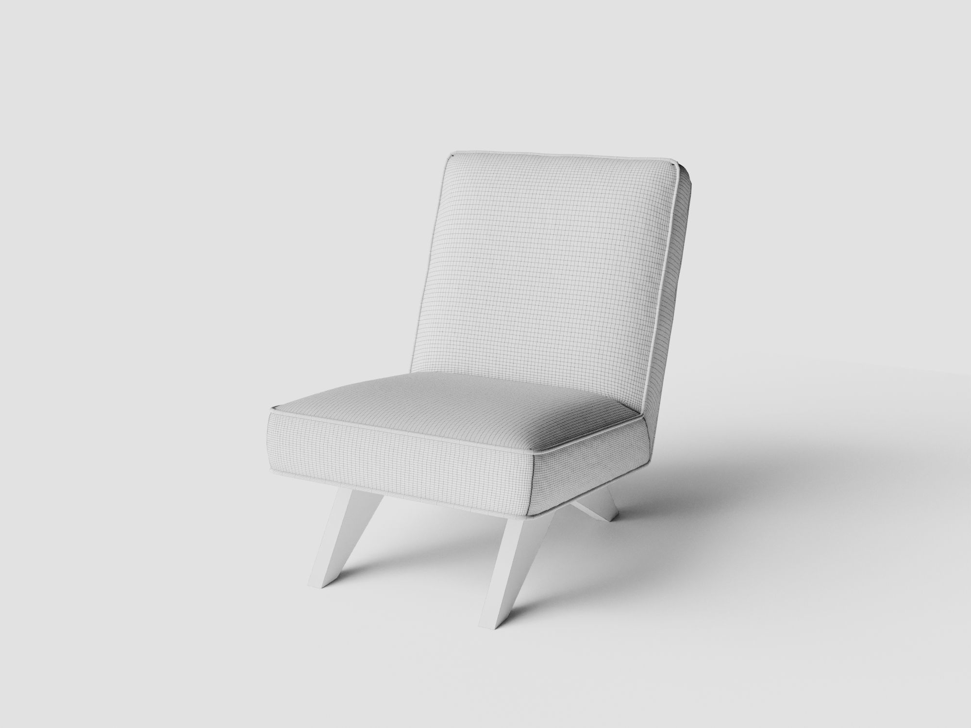 Matilda Chair 3d model 3D model_4