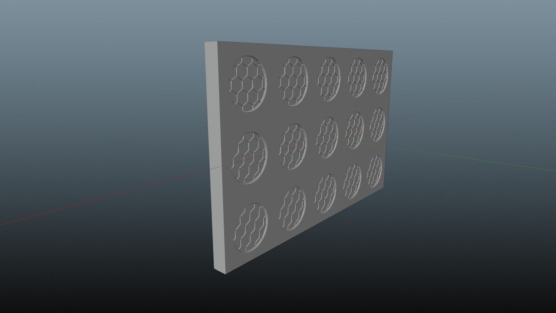 Germany flag 3D model_2