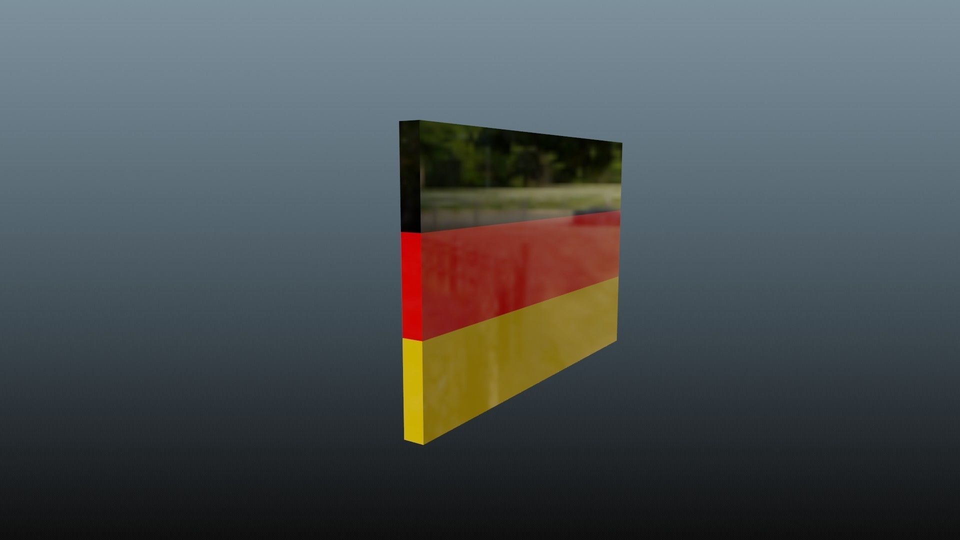 Germany flag 3D model_5