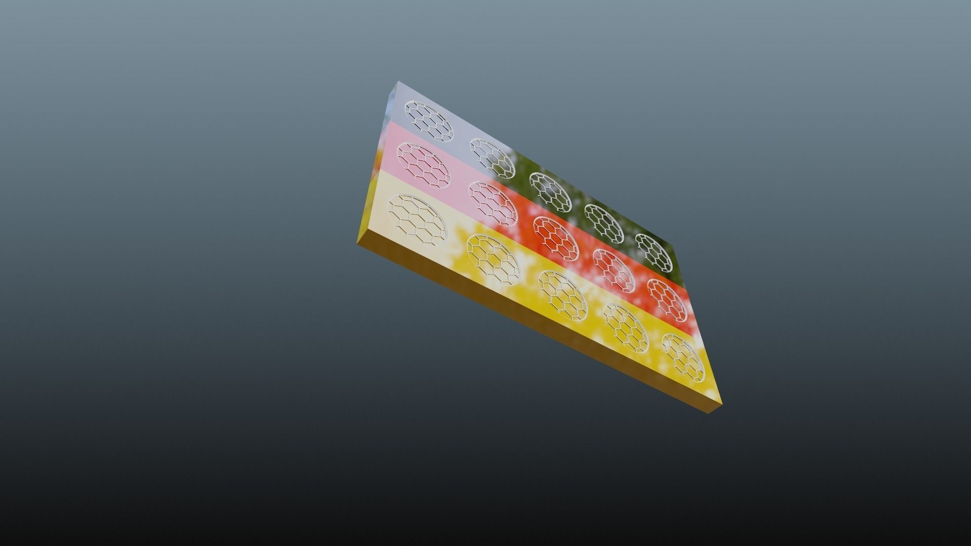 Germany flag 3D model_4