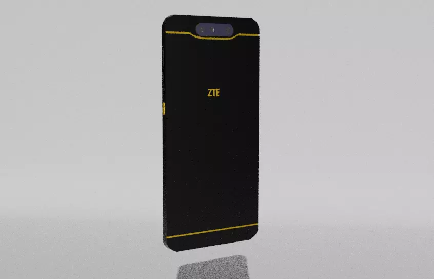 ZTE Blade V8 phone 3D model