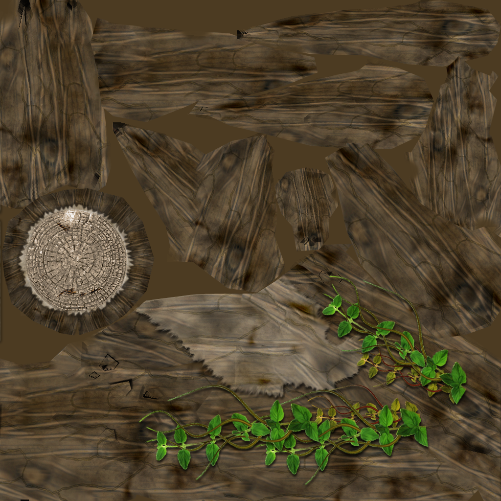 Tree Car Unity Ready Free low-poly 3D model_1