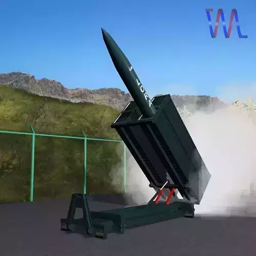 Lora Missile Launcher 3D model