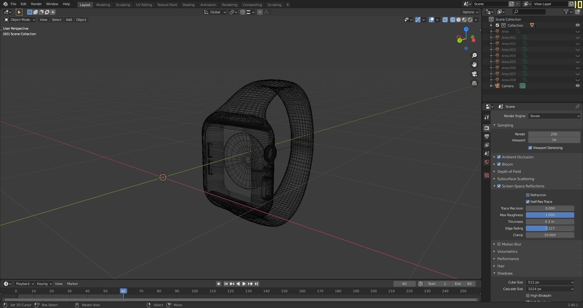 Apple watch series 6  Free 3D model_4